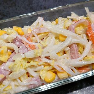 chocoの作ってみた!投稿(シャキシャキ食感がおいしい♩白菜の和風コールスロー)