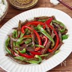【冷凍こんにゃくの彩り青椒肉絲】節約レシピ♪
