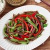 【冷凍こんにゃくの彩り青椒肉絲】節約レシピ♪