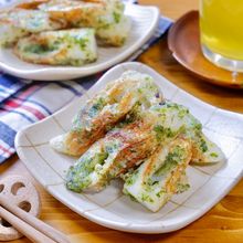 お弁当&副菜に♪調味料オール2で簡単!『ちくわの磯辺焼き』