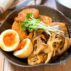 カンタン味付け♩【鶏むね肉ときのこのさっぱり煮】
