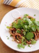 イカのエスニック炒め♪