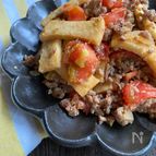 高野豆腐のピリ辛ごま味噌炒め