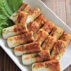 【冷凍作り置き】5分でパパっと1品！ちくわの磯辺焼き