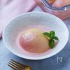 シェフ直伝【桃のコンポート】
