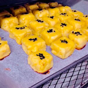 ココアの作ってみた!投稿(トースターで簡単!ひとくちスイートポテト)