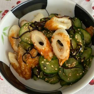 万福の作ってみた!投稿(【ちくわときゅうりのおかか和え】5分で美味しいスピード副菜◎)