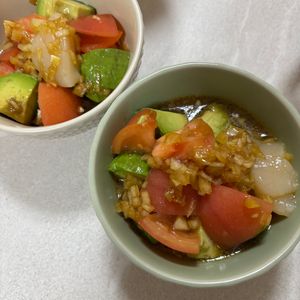 yの作ってみた!投稿(【トマトとアボカドのマリネ】栄養満点！美容や健康にも◎)