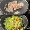 【豚バラ野菜炒め】ご飯が止まらない！定食屋さん風♡の工程1