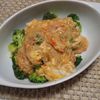 ぽちゃこの作ってみた!投稿(ブロッコリーの中華かに玉あんかけ【#簡単 #とろみづけ不要】)
