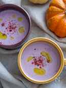 紫キャベツのポタージュ