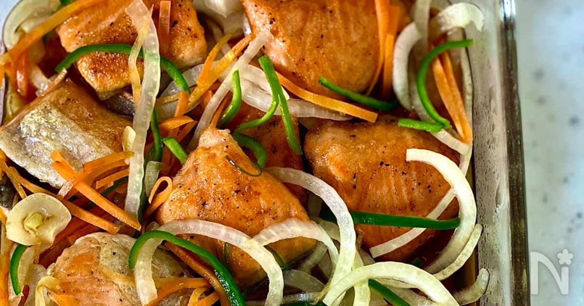 【鮭の南蛮漬け】さっぱり美味しい！絶品おかず