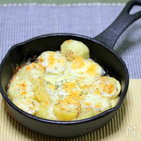 スキレットでチーズポテト By かめきちパパ レシピサイト Nadia ナディア プロの料理家のおいしいレシピ