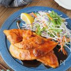 ガツンとごはんがすすむ。ささみのガリバタステーキ【簡単・節約