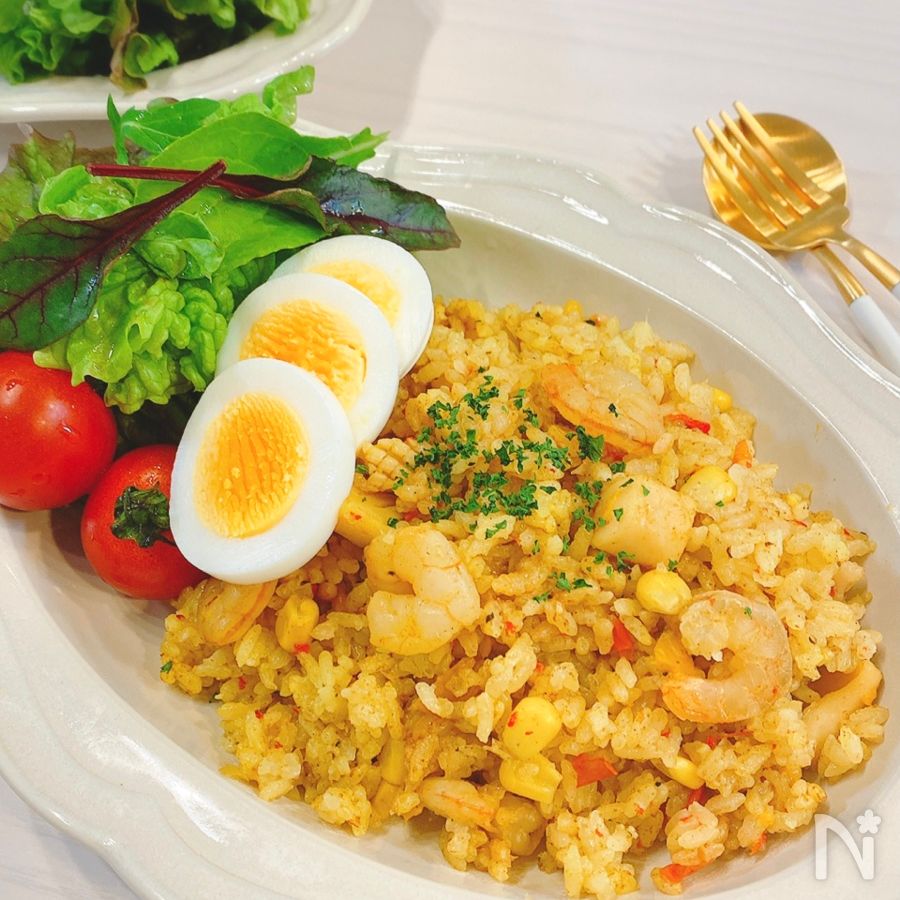 簡単シーフードパックのレシピ