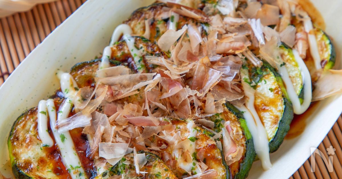 食べたら止まらない！【ズッキーニたこ焼き】糖質オフ･おつまみ