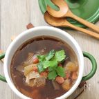 豚肉と金時豆のスープ