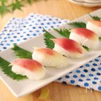 可愛い♡みょうが寿司 調味料はすし酢だけ ＼お弁当にも!／　