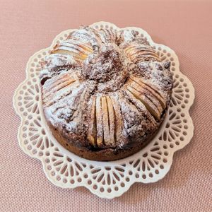 𝔂𝓾𝓶𝓲🍓の作ってみた!投稿(りんごケーキ♪ホットケーキミックスで簡単&バター不使用！)