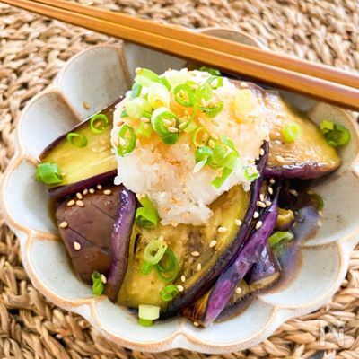 さっぱり箸が止まらない☆なすポン焼き浸し