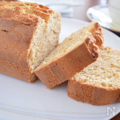 ホットケーキミックスで作る紅茶のリキュールケーキ