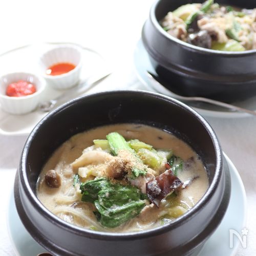 子どもも食べられる 濃厚ごま麻辣湯風スープ
