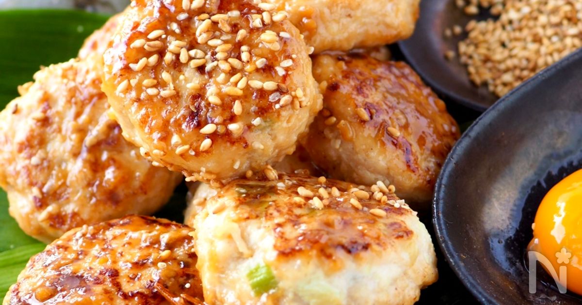 豆腐でふわふわ切り干しシャキッと】ヘルシー鶏つくね | レシピサイトNadia