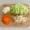 野菜たっぷり♩味噌ラーメン風スープの工程1