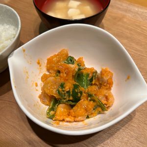 まなの作ってみた!投稿(【鶏むね肉とピーマンのオーロラごまソース】節約♪コクうま♡)