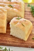 【ふわもち食感♪こねないフォカッチャ】簡単なのに本格的！