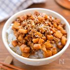【たけのこの中華風肉みそ】万能そぼろ！ご飯と相性抜群◎