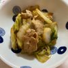 万福の作ってみた!投稿(ワンパン10分！【白菜と豚こまのオイスターあんかけ】)