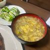 1616566の作ってみた!投稿(ふわとろ🤤【えのきとキャベツのたまごスープ】)