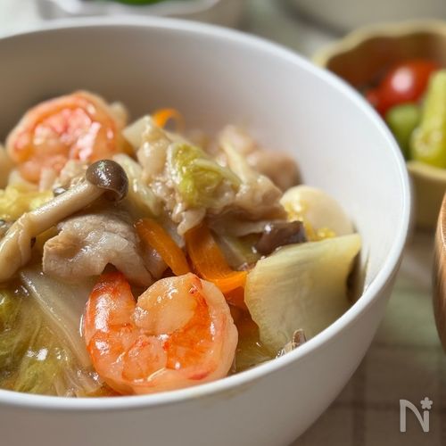 簡単にできる！ぶっ込み【中華丼】