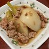りんごの作ってみた!投稿(かぶのしょうがそぼろ煮)