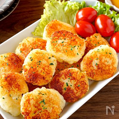 【もっちりじゃがマヨナゲット】揚げずに簡単！子どもウケ抜群♡