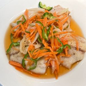 すみれの作ってみた!投稿(【あじの南蛮漬け】シャキッと野菜にサクふわ鯵♡揚げ焼きで◎)