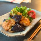 しっとり柔らか♪鶏むね肉となすの味噌だれ炒め