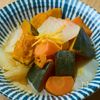 かぼちゃと根菜のゆず味噌煮