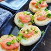 めんつゆで食べる長芋のたらマヨステーキ
