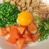 サラの作ってみた!投稿(○○で簡単味付け！『台湾風まぜそうめん』)