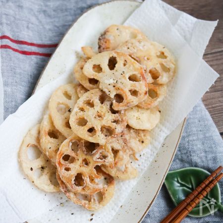 思わずうまっと声が出る れんこんの塩バター唐揚げ By Natsu レシピサイト Nadia ナディア プロの料理家のおいしいレシピ