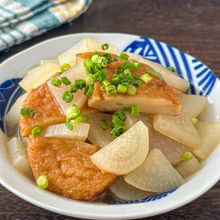 味染み♪【さつま揚げと大根の柚子胡椒煮】