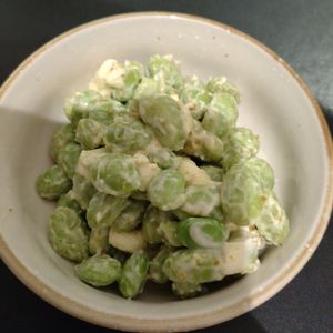 けこすの作ってみた!投稿(『枝豆とクリームチーズのカレーマヨ和え』クセになる美味しさ✨)