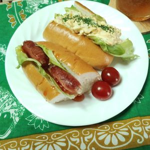 M＊Pの作ってみた!投稿(朝食の提案　　ミニドック2種)