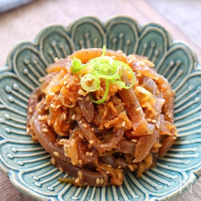 ［こんにゃくのピリ辛味噌炒め］簡単作り置き！節約副菜