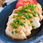 12分煮るだけ♪『柔らかむね肉のさっぱりチャーシュー』