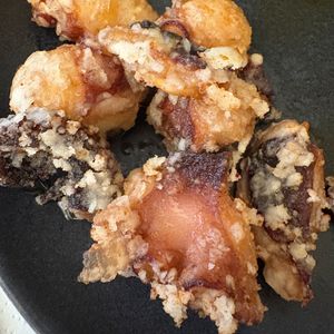 Rikoの作ってみた!投稿(【たこの唐揚げ】揚げ焼きでカラッと♡最高に嬉しいおつまみ！)