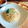 マヨネーズ効果でしっとり・パラパラ・ハム炒飯