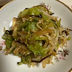 750176の作ってみた!投稿(レンジで5分！【もやし×キャベツ旨ダレナムル】やみつき副菜♩)